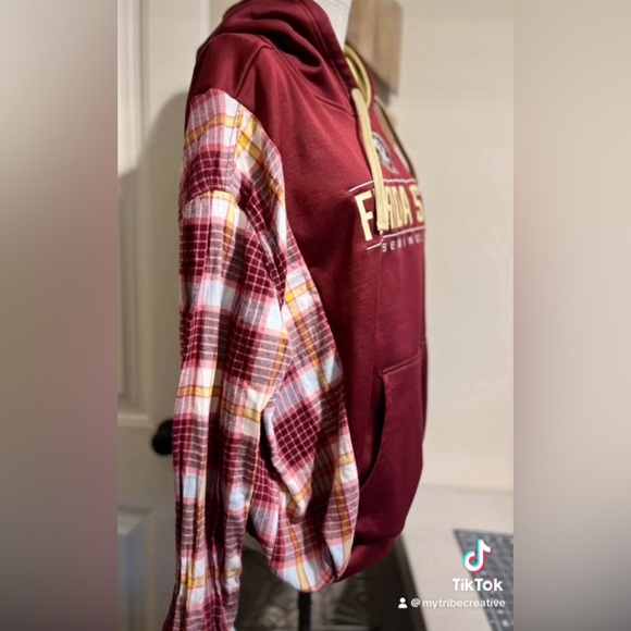 Upcycled Florida State Hoodie - Picture 2 of 2